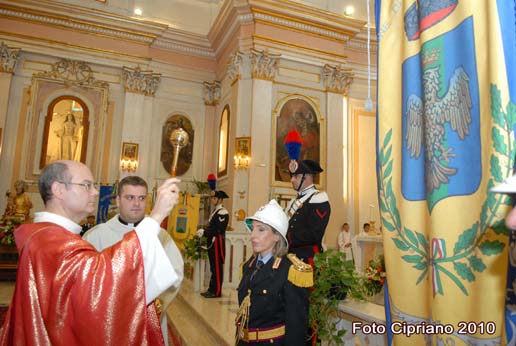 La benedizione del Gonfalone.