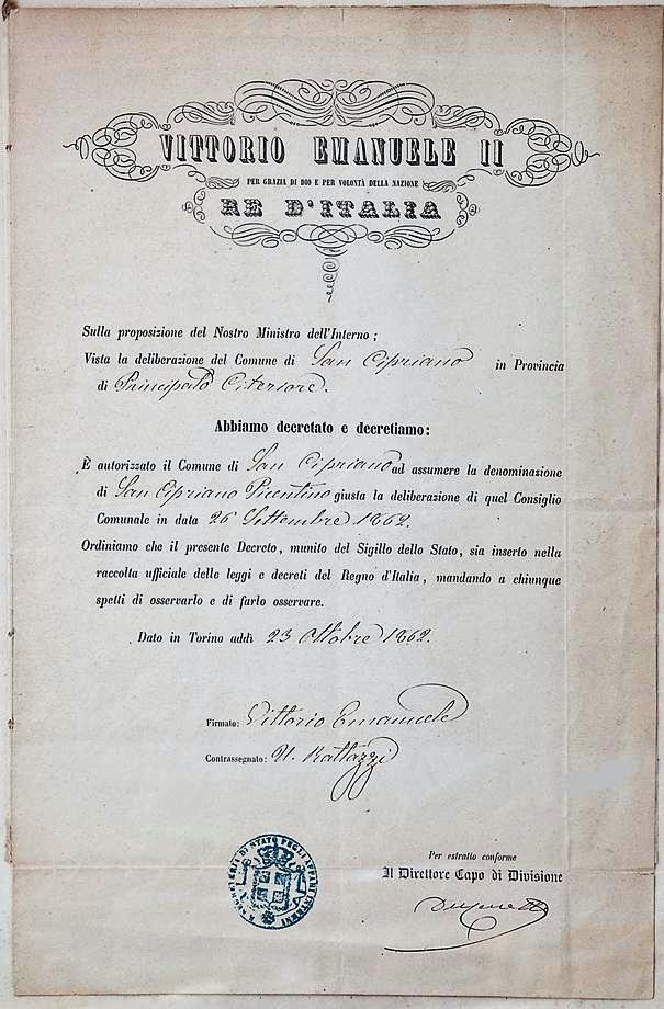 decreto vittorio emanuele